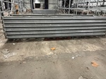 Gegalvaniseerde palletstelling Stow NP 4,5m hoog met liggers van 2,7m lang.