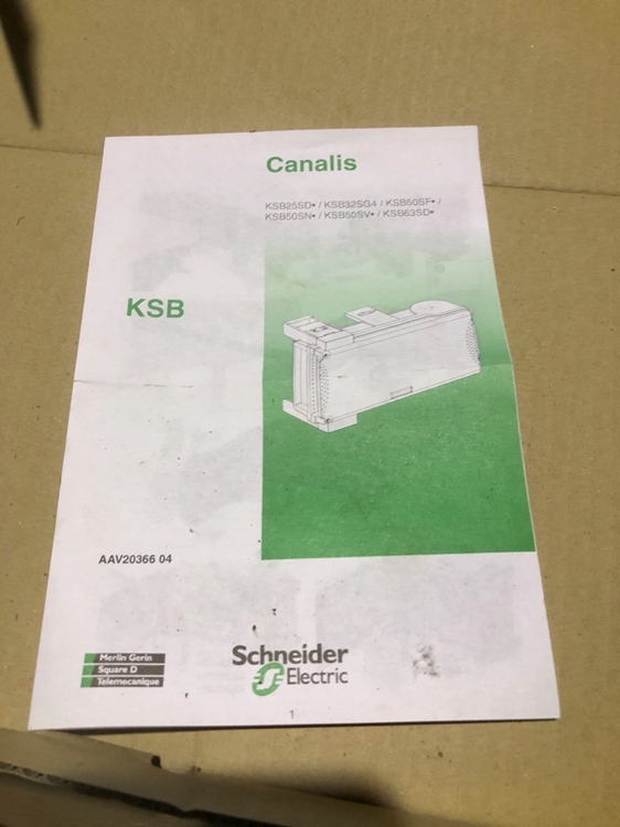 Schneider Canalis aftapeenheden / verdeeldozen