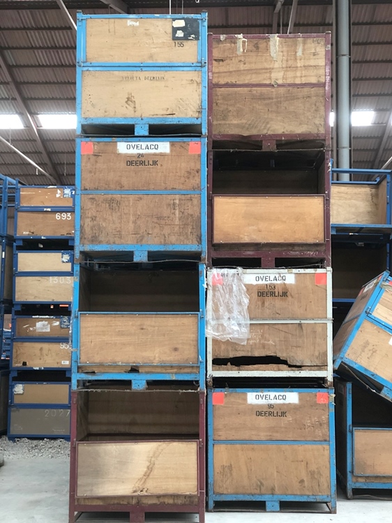 Grote stevige opslagbakken