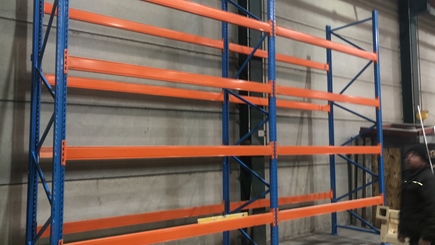 Palletstelling Stow NP 4m hoog 3,6m liggers